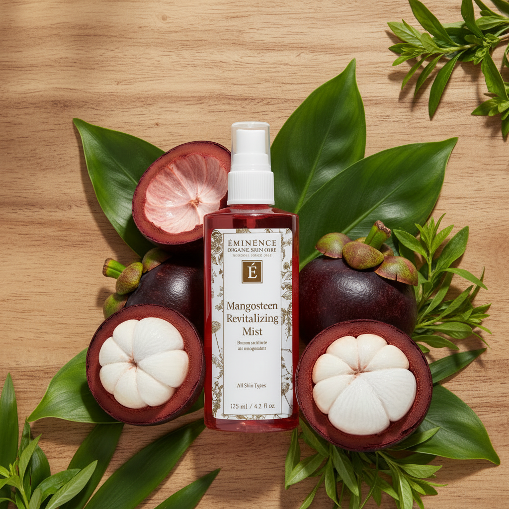 Eminence Mangosteen Revitalizing Mist – naturlig bakgrunn