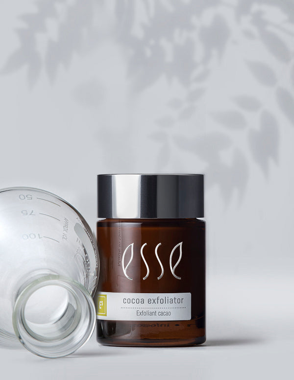 Cacao Exfoliator E5, Esse Skincare – Skånsom eksfoliering med probiotika og kakao