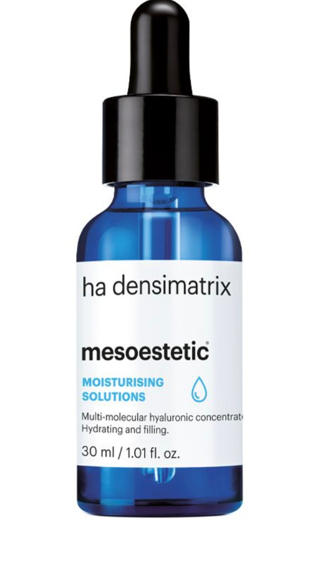 HA DENSIMATRIX,
multi-molecular hyaluronic acid concentrate. (Mesoestetic)