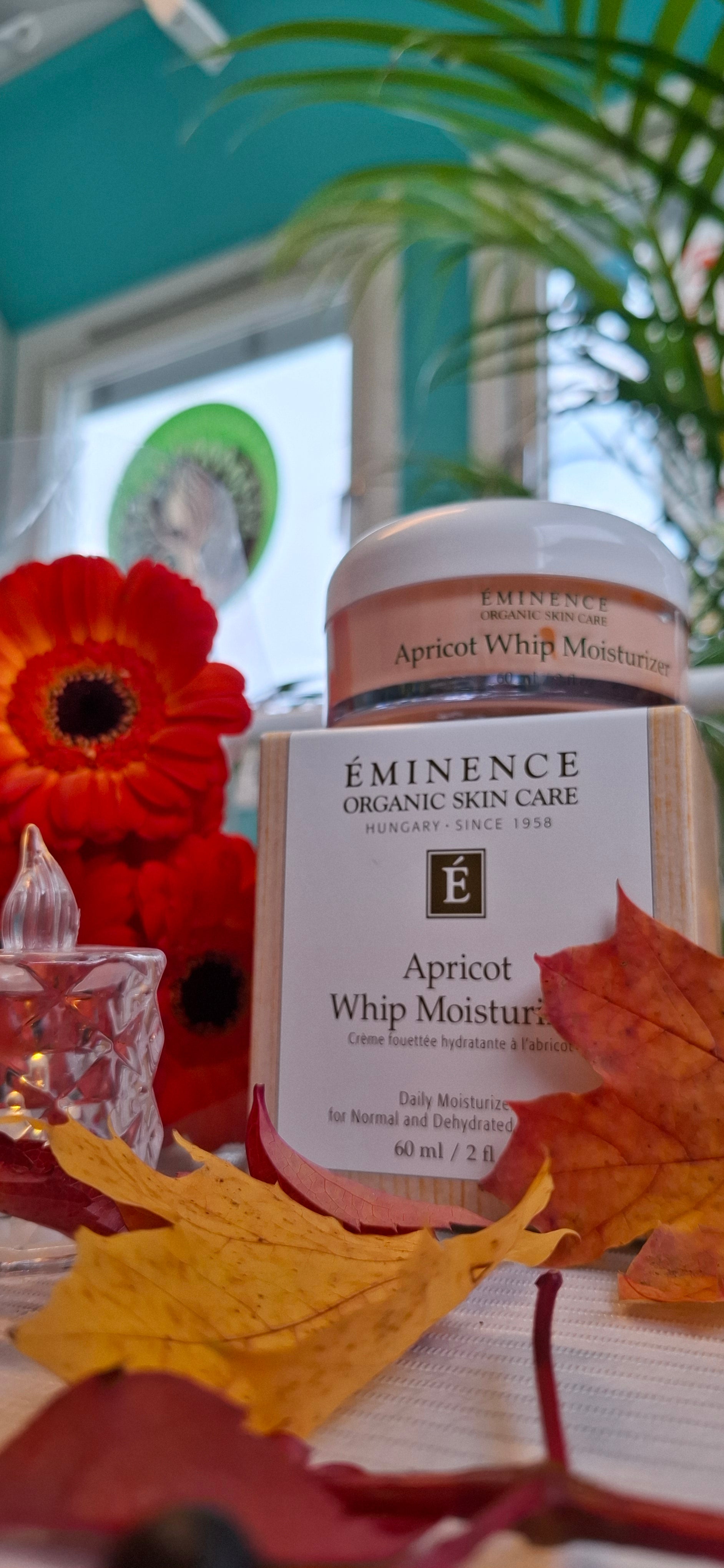 Apricot Whip Moisturizer. Eminense Organics Skincare. Roende, mykgjørende 24-timers krem.