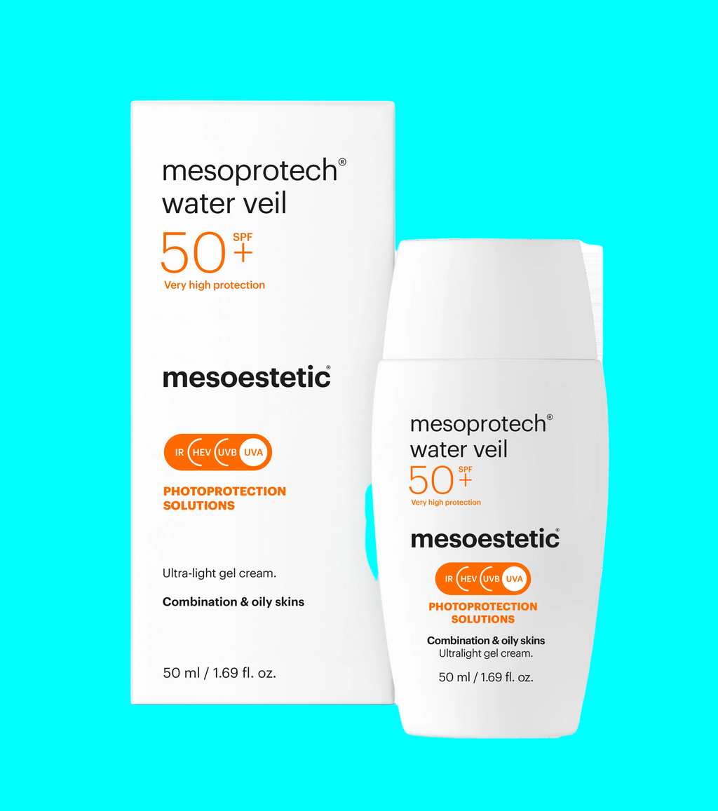 Mesoprotech Water Veil SPF 50+ - mesoestetic® | Usynlig Solbeskyttelse Ansikt