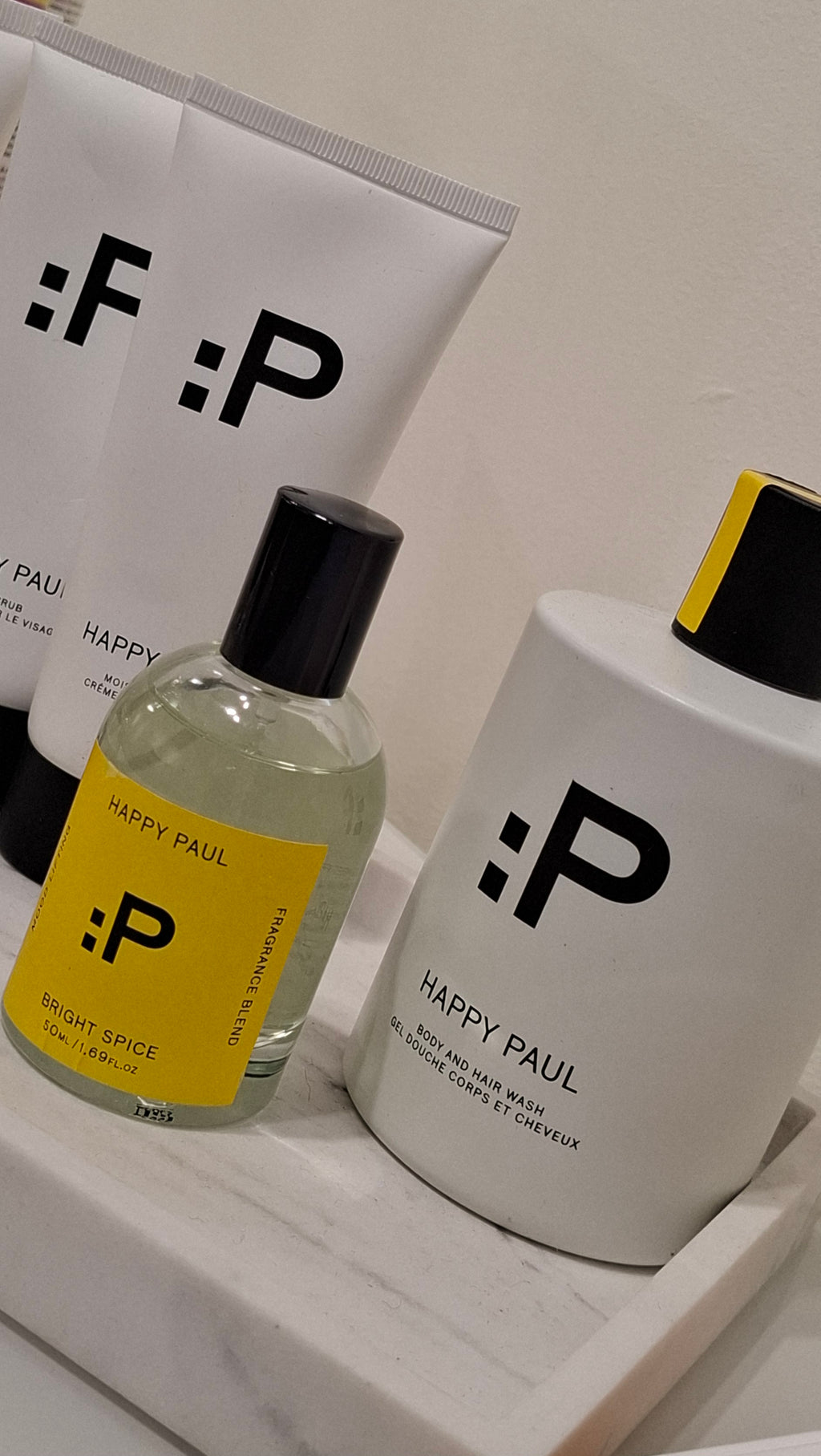 HAPPY PAUL. Hele Bright Spice-kolleksjonen.