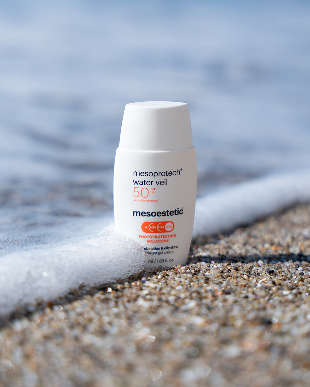 Mesoprotech Water Veil SPF 50+ - mesoestetic® | Usynlig Solbeskyttelse Ansikt