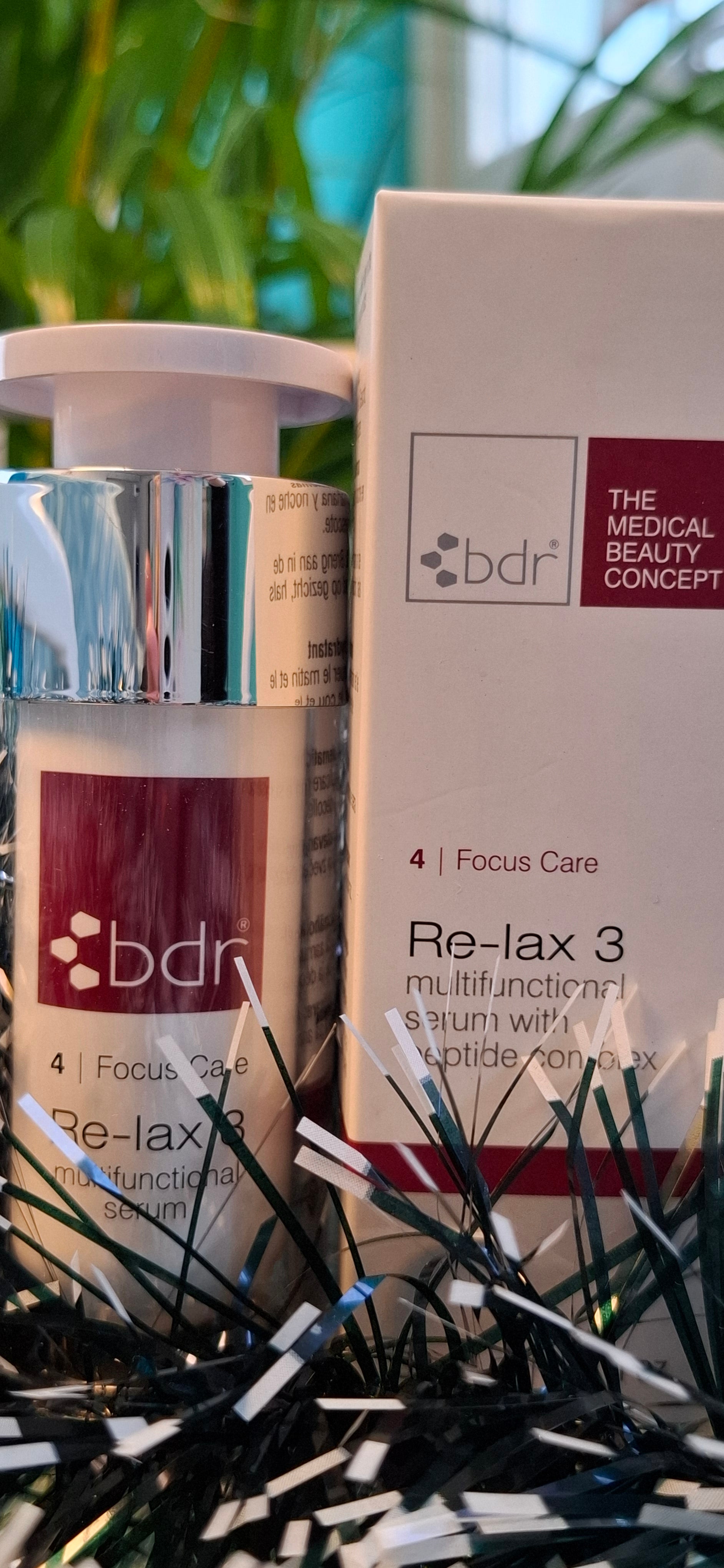 Re-lax 3. Focus Care. BDR. The Medical Beauty Concept.