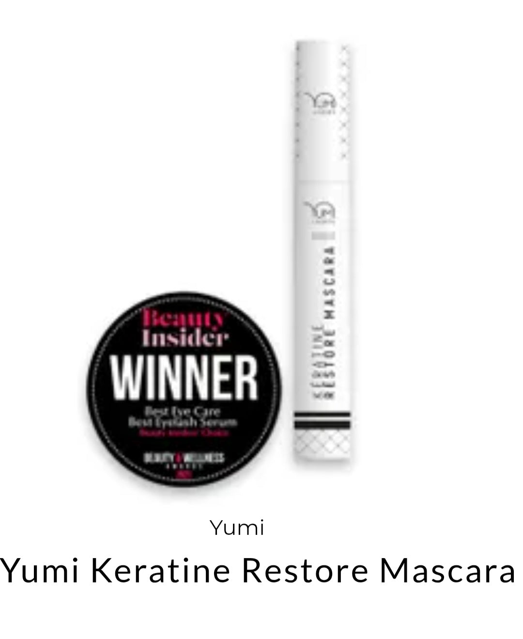Yumi Keratine Restore Mascara