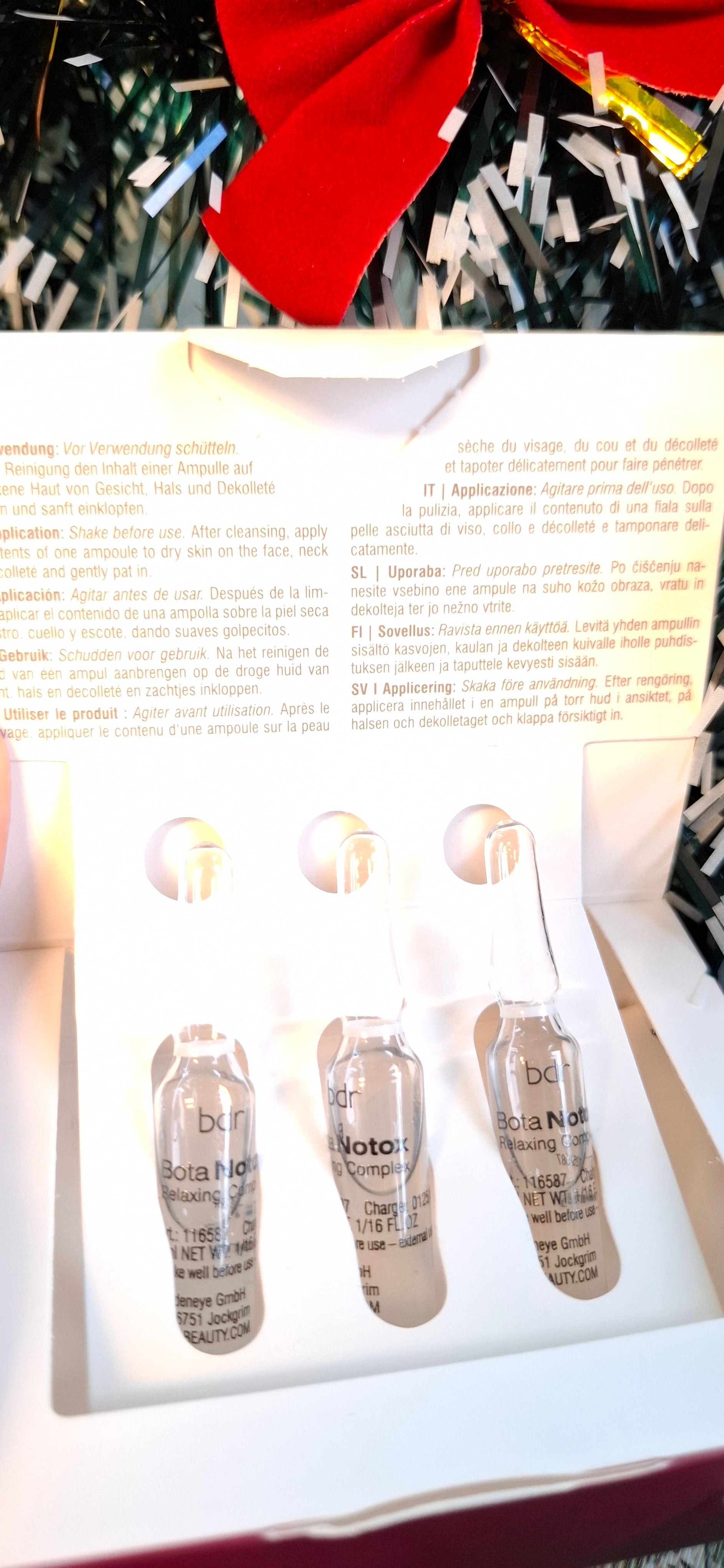 BotaNotox. Relaxing Complex. 3x2ml. BDR. The Medical Beauty Concept.