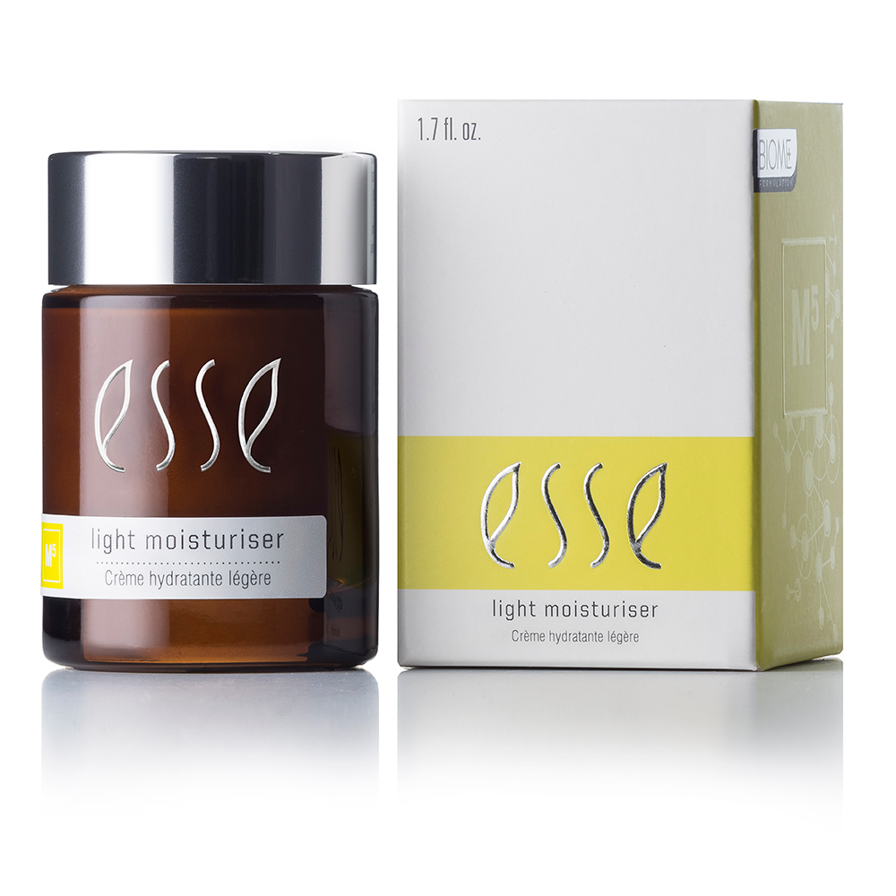 Light Moisturiser M5, Esse Skincare – Lett probiotisk fuktighetskrem for normal og kombinert hud