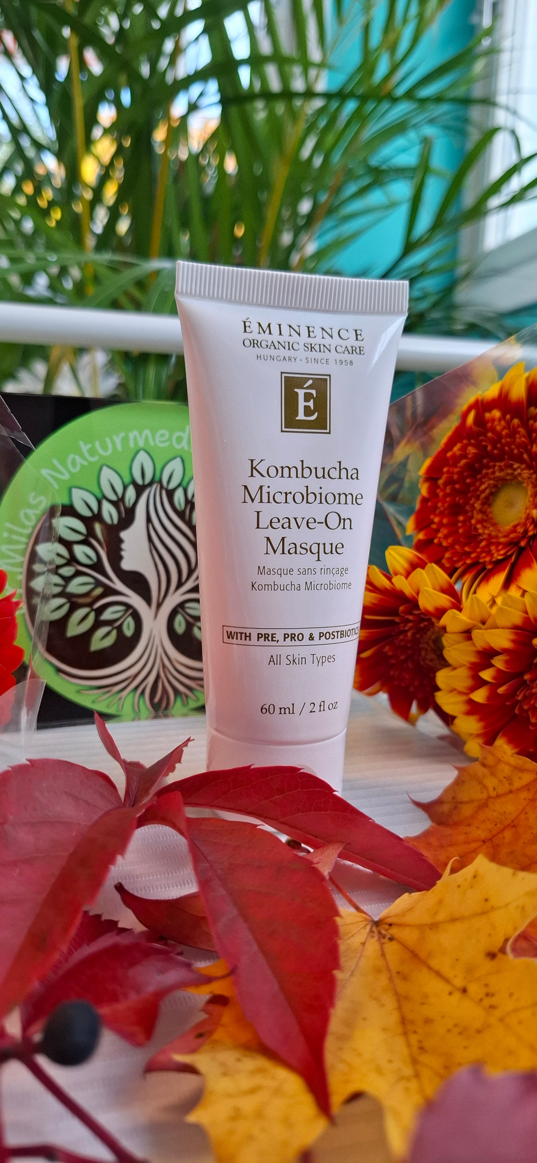 KOMBUCHA MICROBIOME LEAVE-ON MASQUE. With pre- & postbiotics. (Eminense Organics Skincare)