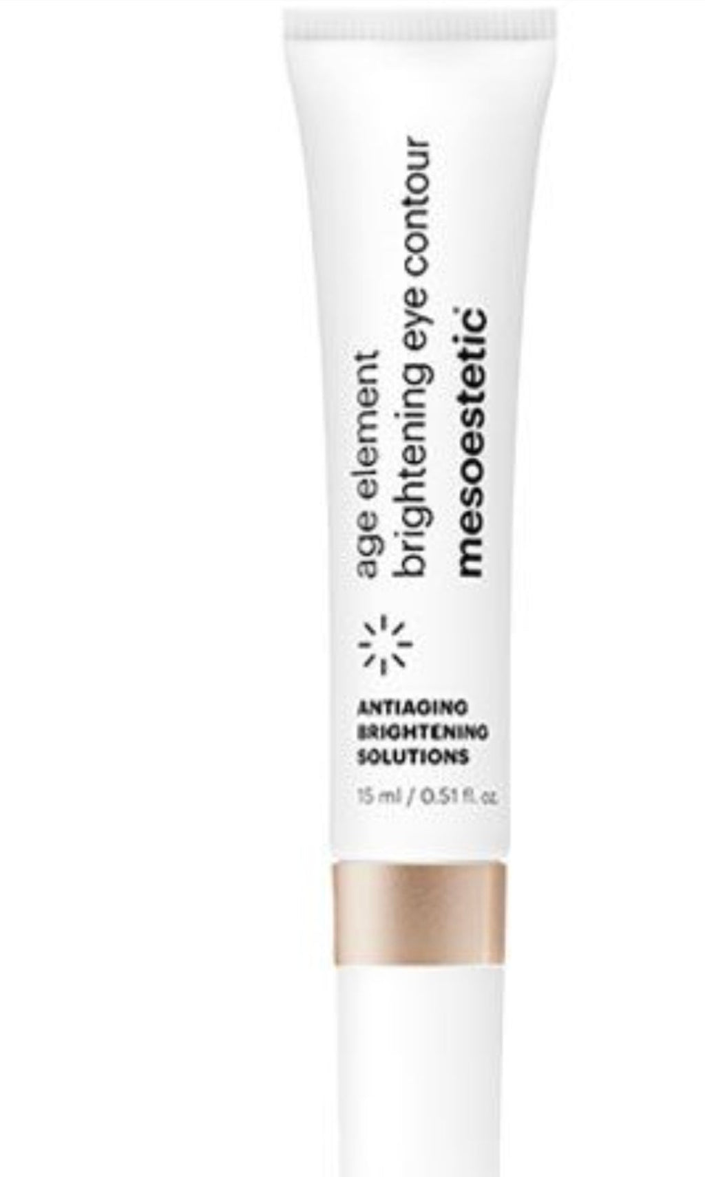 AGE ELEMENT BRIGHTENING EYE CONTOUR.Cream for the eye contour with brightening action. (Mesoestetic).